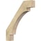 Ekena Millwork 6"W x 34"D x 40"H Merced Rough Sawn Knee Brace, Douglas Fir BRC06X34X40MRC00RDF - alternate 1
